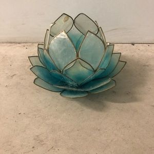 SOLD Lótus tea light holder